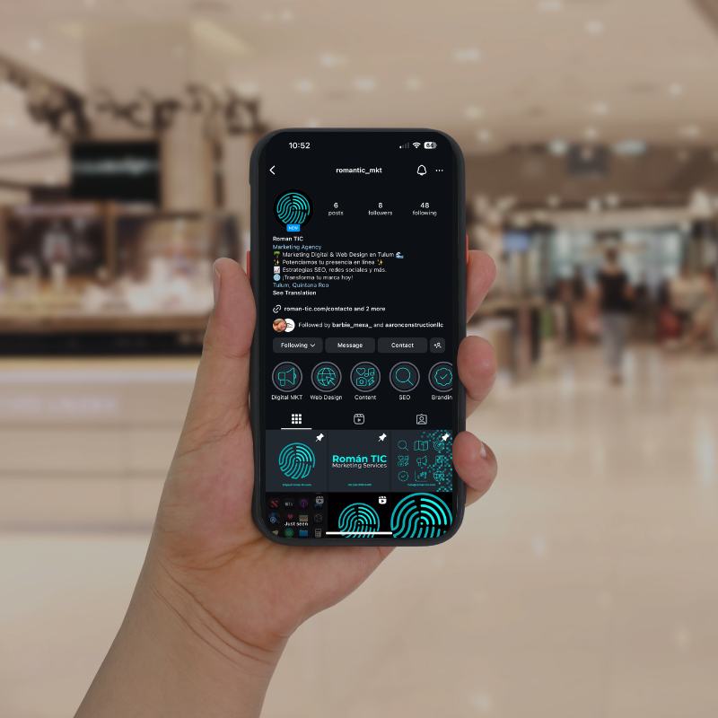 Gestión profesional de redes sociales en Tulum